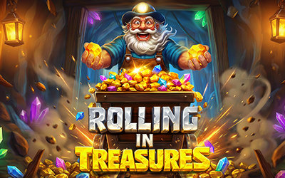 Slot Gratis Rolling in Treasures