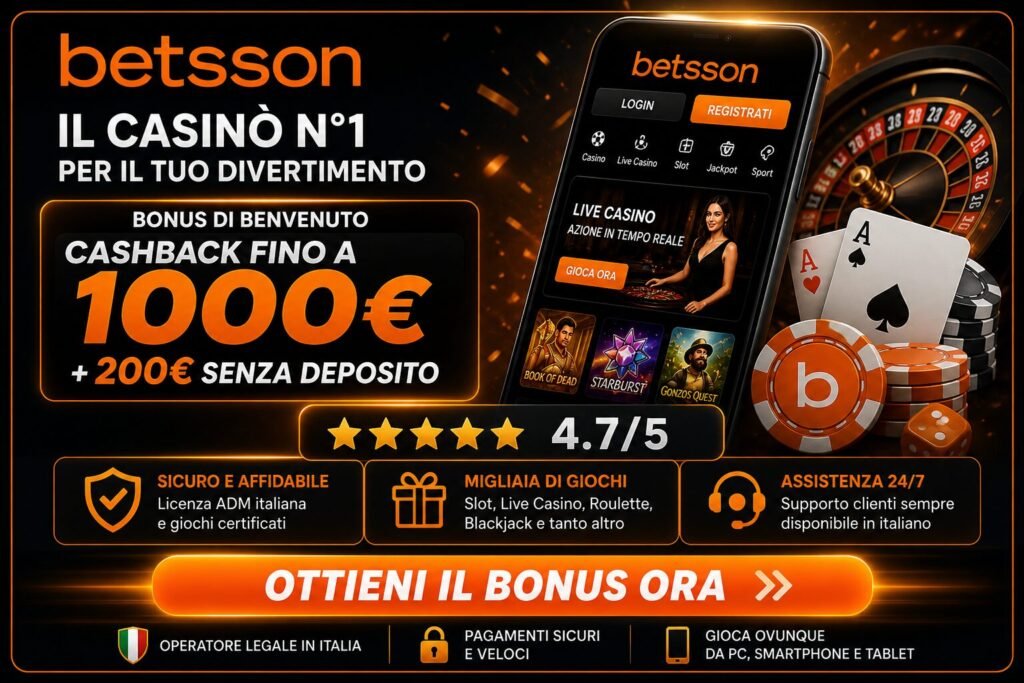Betsson Recensione