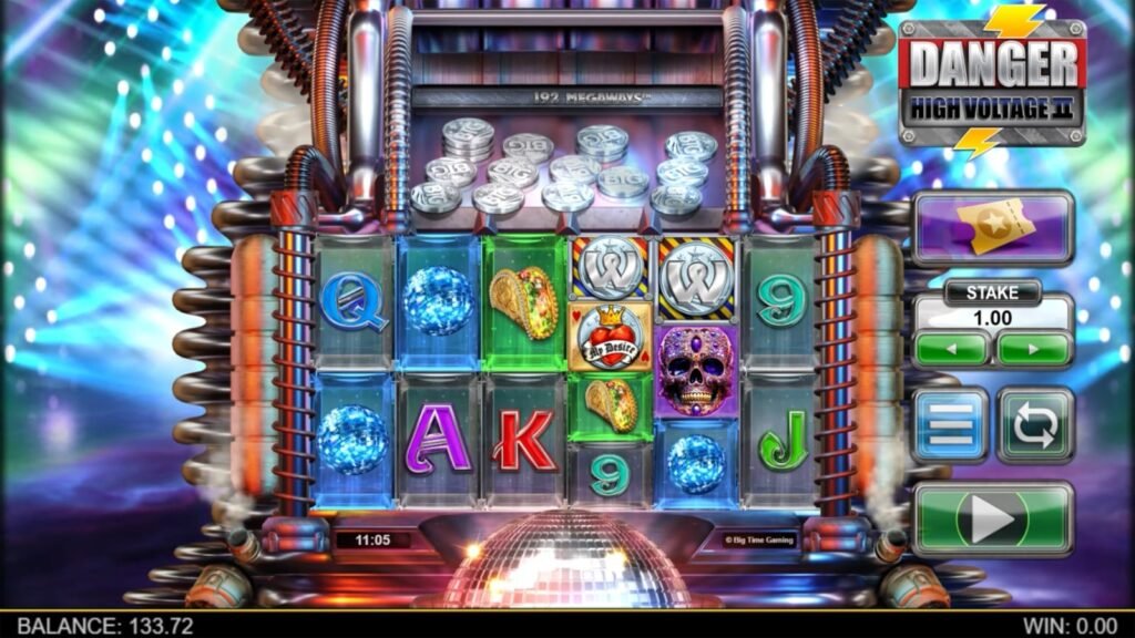 Danger High Voltage Slot